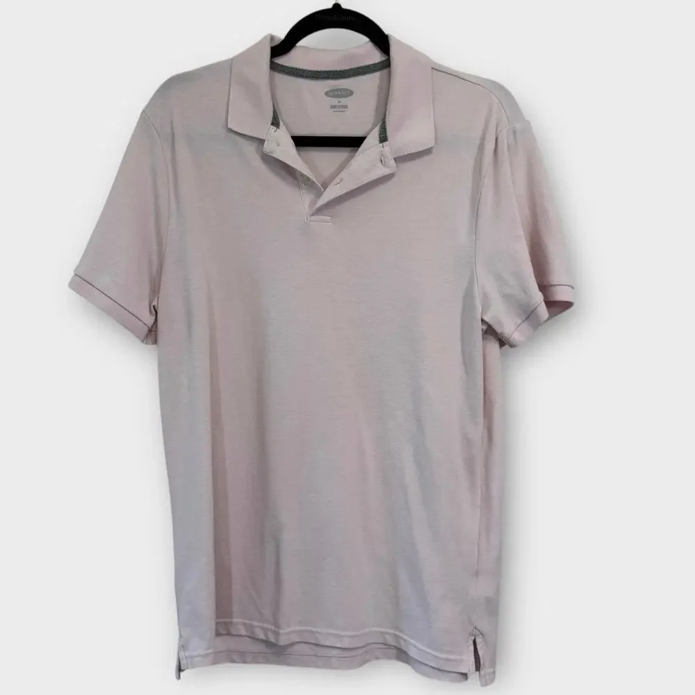 Bundle of 4 bright & pastel men’s polo shirts size medium pink, teal, baby blue - Picture 6 of 10